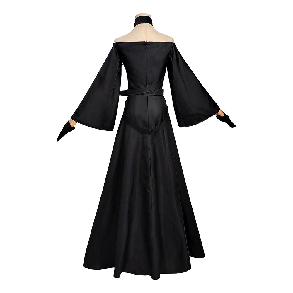 Cosplay Costume Velvet The Ribbon Hero(2026) Anime Cosplay Robe Noire Femme