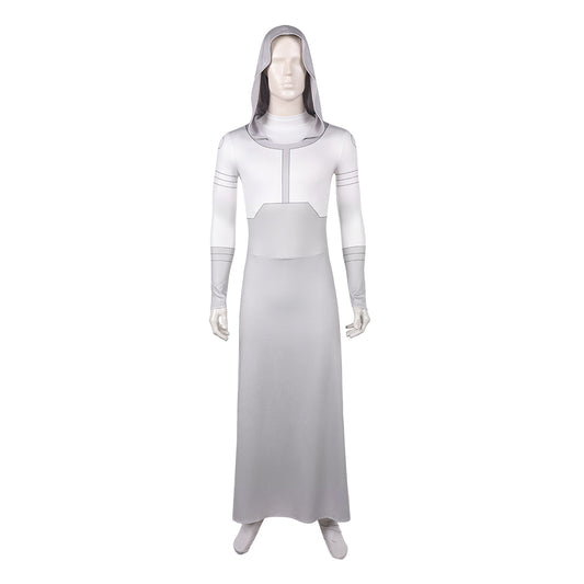 Cosplay Costume Viltrumite Council Invincible 4(2026) Combinaison Blanche et Grise Homme