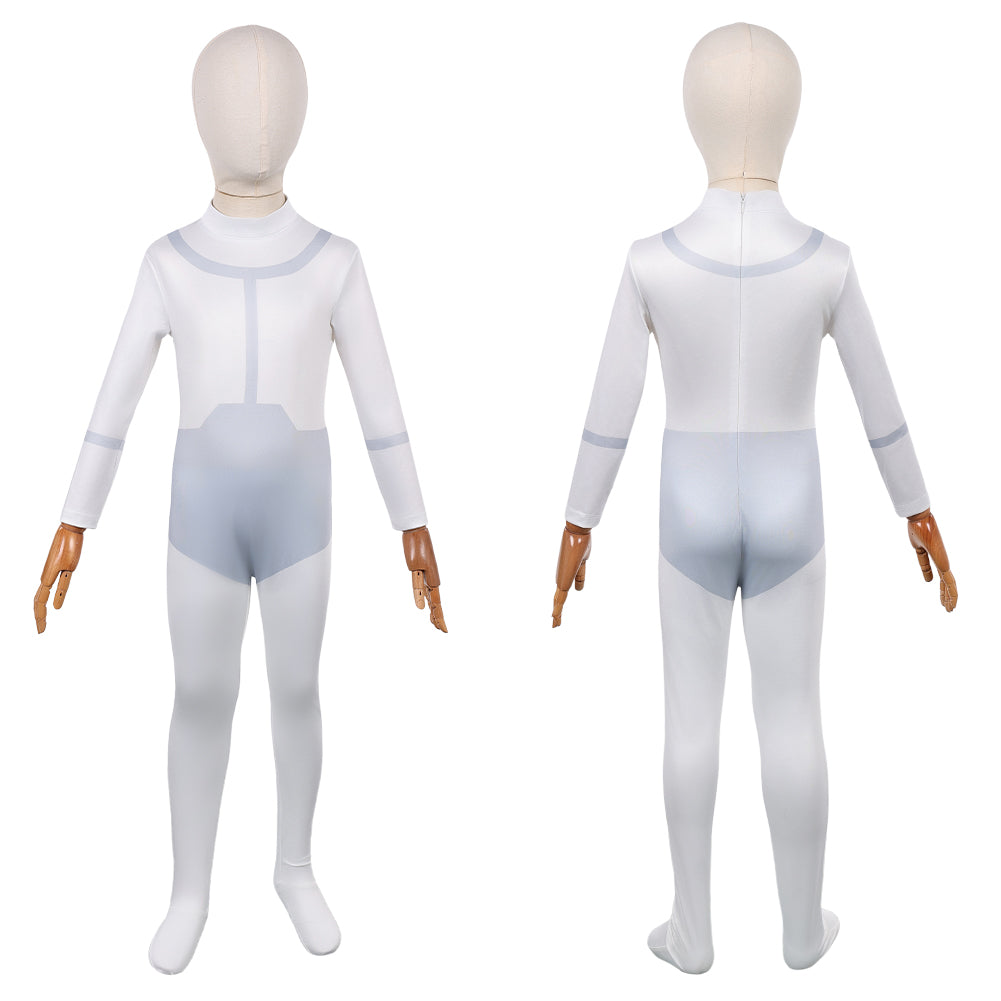 Cosplay Costume Viltrumite Invincible 4(2026) TV Cosplay Combinaison Blanche Enfant