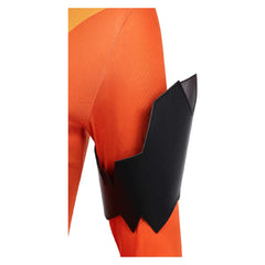 Cosplay Costume Volcanikka Invincible 4(2026) TV Cosplay Combinaison Orange et Noire Femme