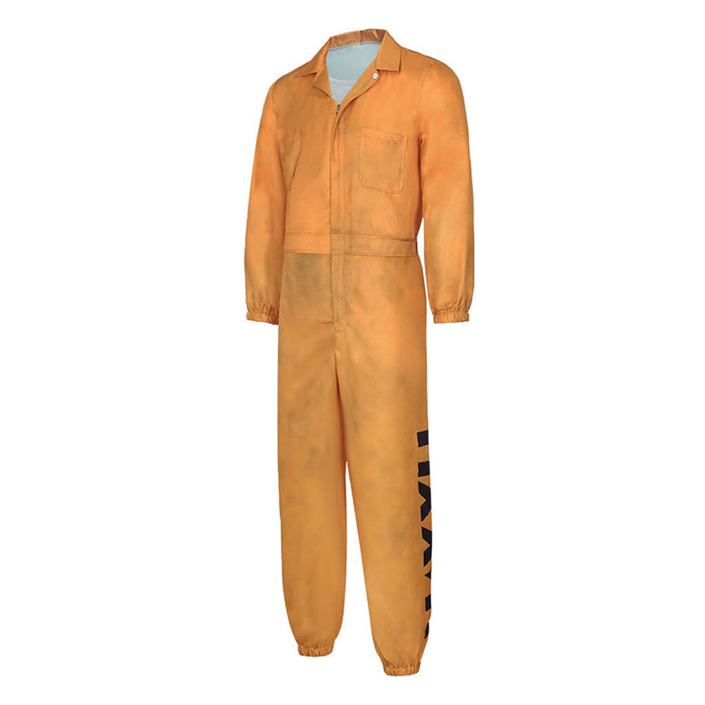 Cosplay Costume Warden Weyron Delta Force Jeu Cosplay Tenue Orange Homme
