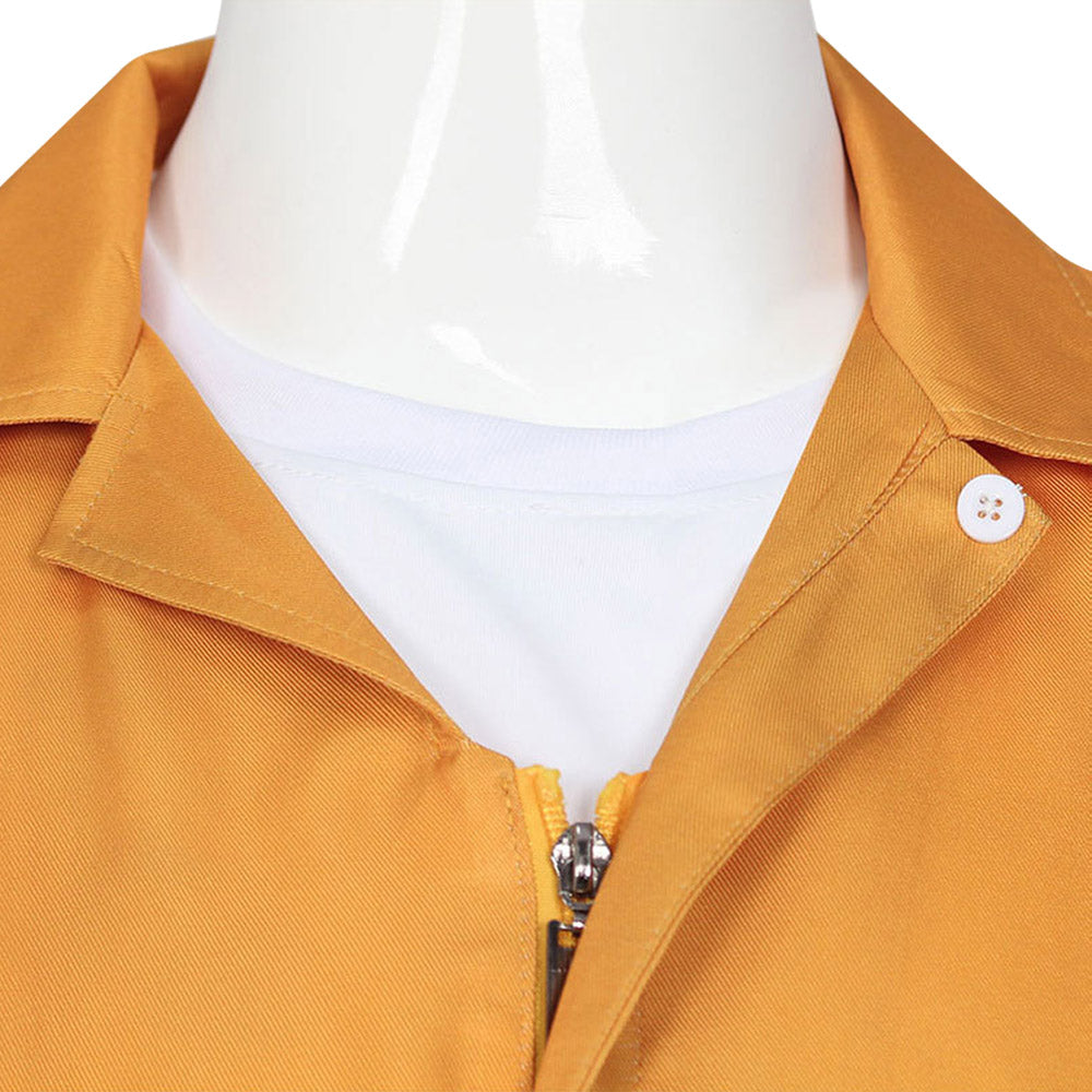 Cosplay Costume Warden Weyron Delta Force Jeu Cosplay Tenue Orange Homme