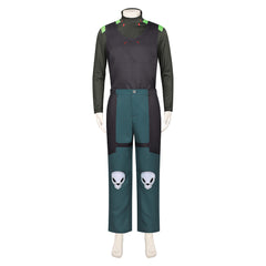 Cosplay Costume Weak Kingsley Cyberpunk: Edgerunners 2(2026) Anime Cosplay Tenue Verte Homme