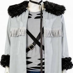 Cosplay Costume Wirbel Sousou no Frieren(2026) Anime Cosplay Tenue Grise Homme