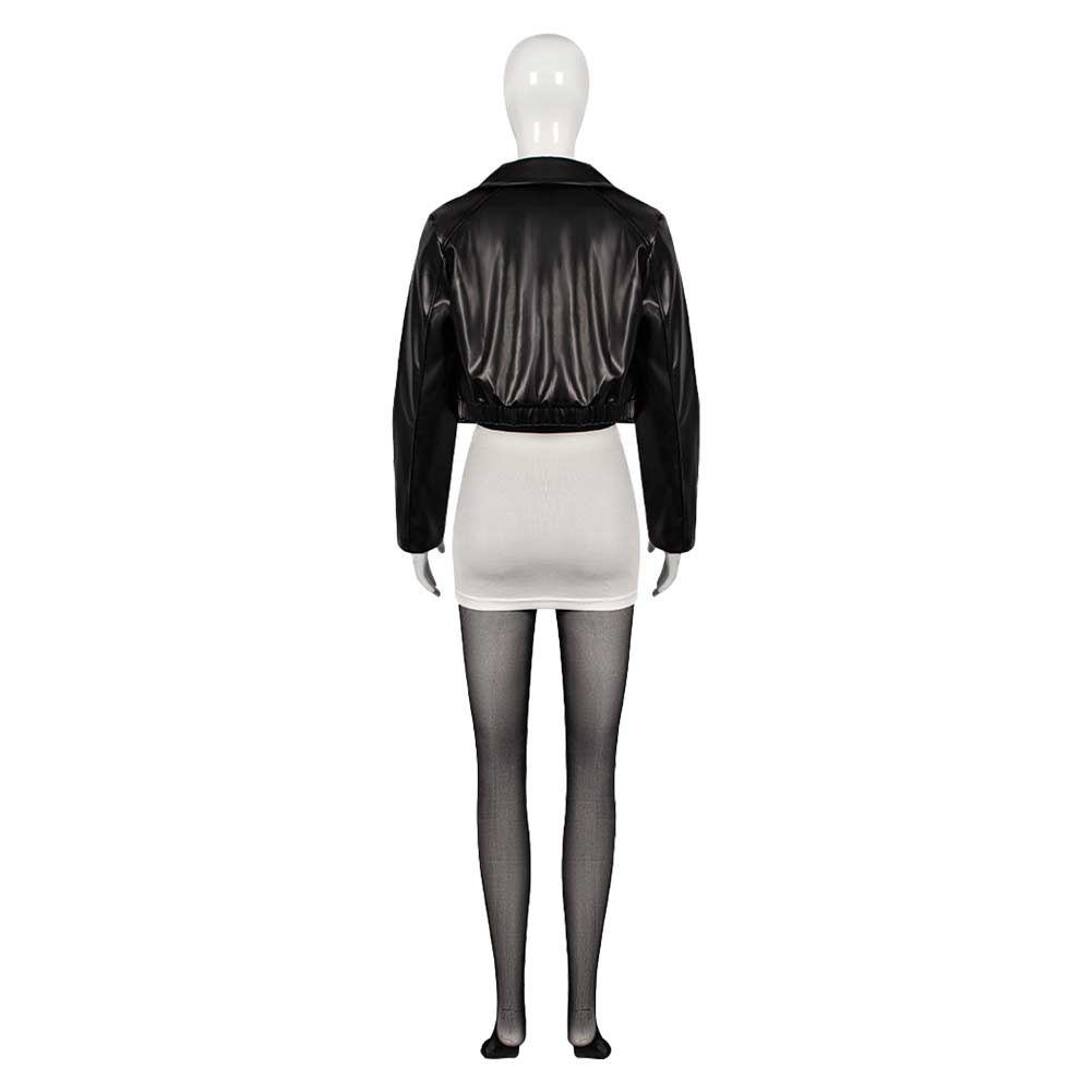 Cosplay Costume Yamada Smoking Behind the Supermarket with You(2026) Anime Cosplay Tenue Blanche et Noire Femme
