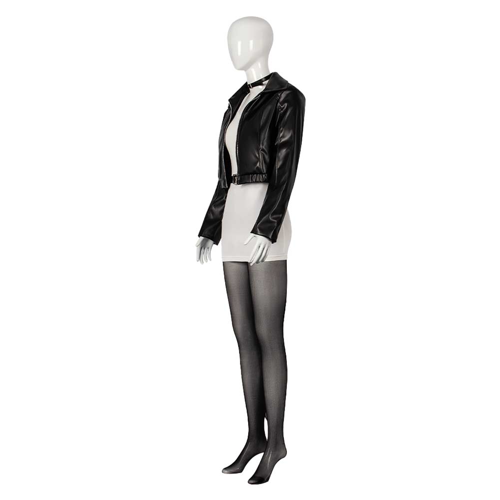 Cosplay Costume Yamada Smoking Behind the Supermarket with You(2026) Anime Cosplay Tenue Blanche et Noire Femme