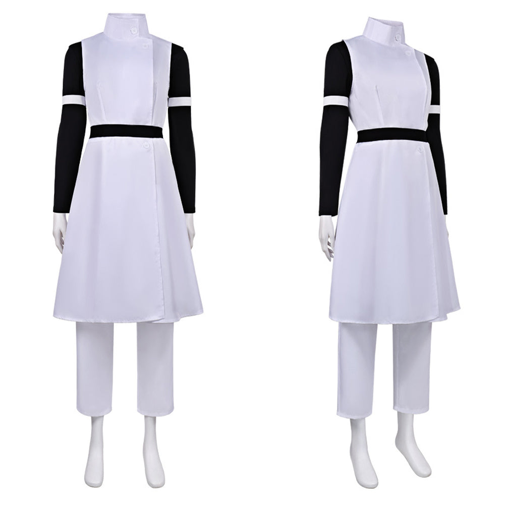 Cosplay Costume Yuka Okkotsu Anime Cosplay Tenue Blanche Femme