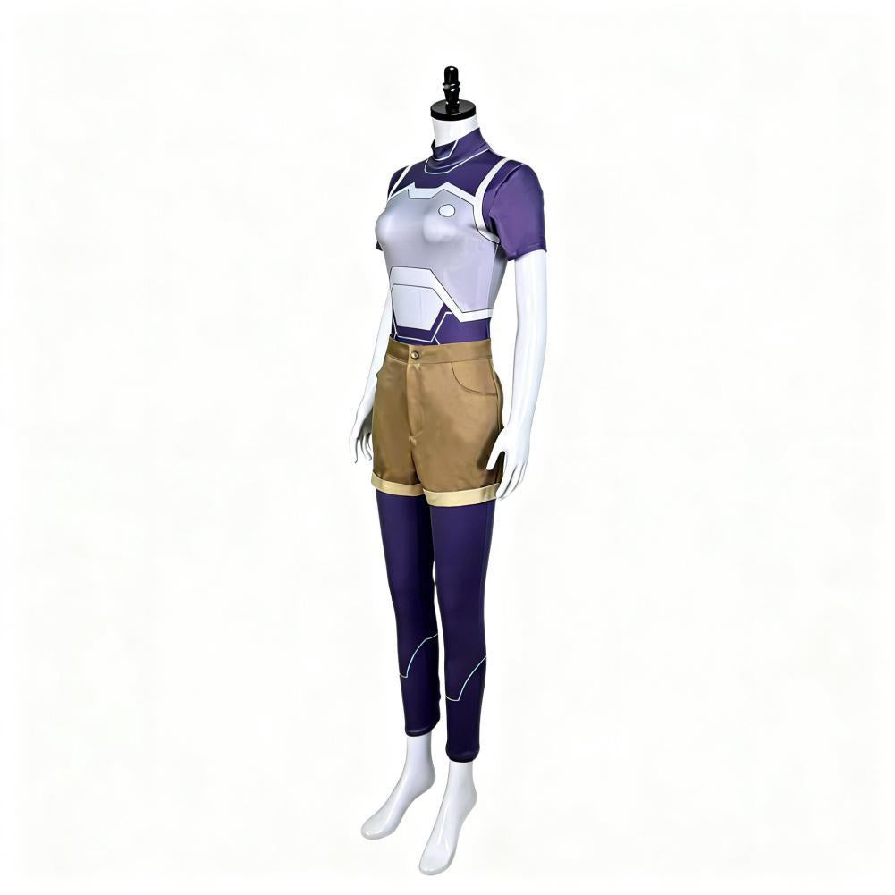 Cosplay Costume Zoe Invincible 4(2026) TV Cosplay Combinaison Bleue Femme