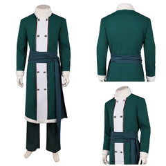 Cosplay Costume Zoro One Piece Live Action 2(2026) TV Cosplay Tenue Verte et Blanche Homme