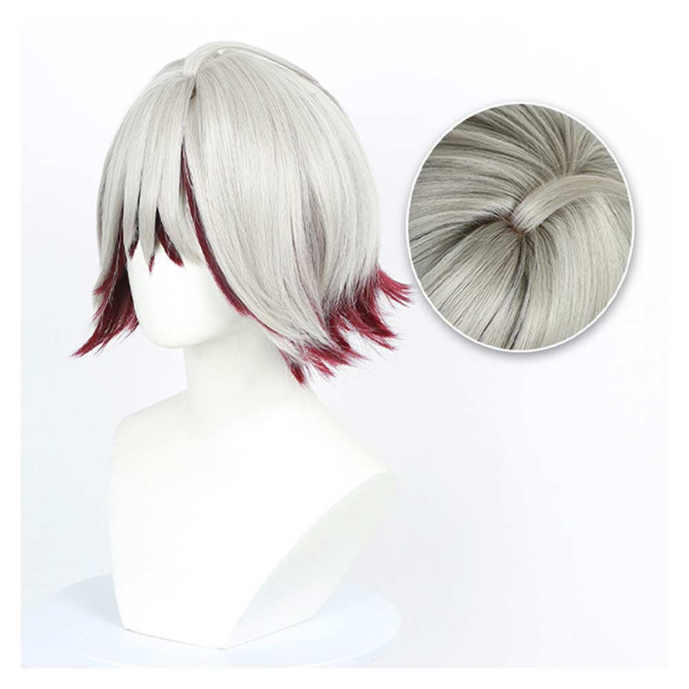 Cosplay Perruque Fu Orostor Gachiakuta Anime Perruque Rouge Homme