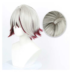 Cosplay Perruque Fu Orostor Gachiakuta Anime Perruque Rouge Homme