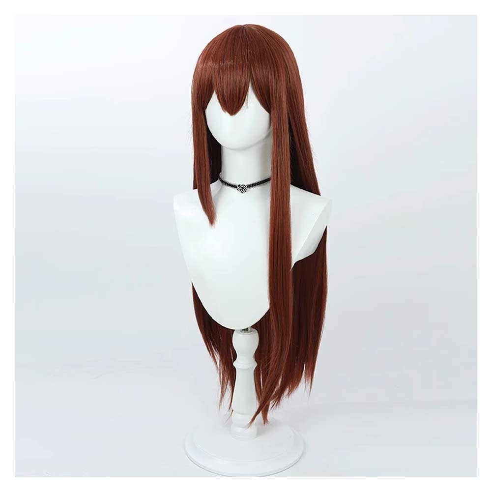 Cosplay Perruque Kurisu Makise Steins Gate Re: Boot(2026) Jeu Perruque Brune Femme