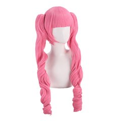 Cosplay Perruque Perona One Piece Thriller Bark Arc Anime Perruque Rose Femme