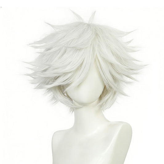 Cosplay Perruque Qifrey Tongari Boushi no Atelier(2026) Anime Perruque Blanche Homme