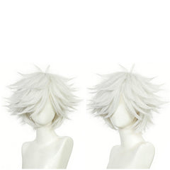 Cosplay Perruque Qifrey Tongari Boushi no Atelier(2026) Anime Perruque Blanche Homme