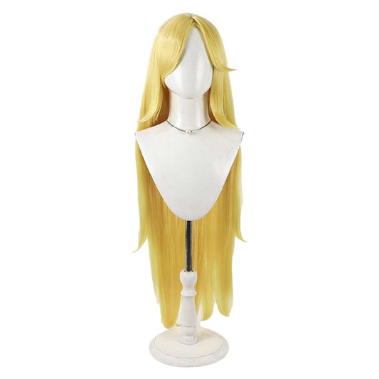 Cosplay Perruque Rosalina The Super Mario Galaxy Movie(2026) Film Perruque Jaune Femme