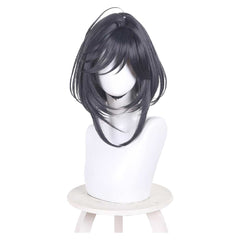 Cosplay Perruque Sapphire The Ribbon Hero(2026) Anime Perruque Noire Femme