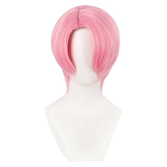 Cosplay Perruque Tamon Fukuhara Tamon's B-Side(2026) Anime Perruque Rose Homme
