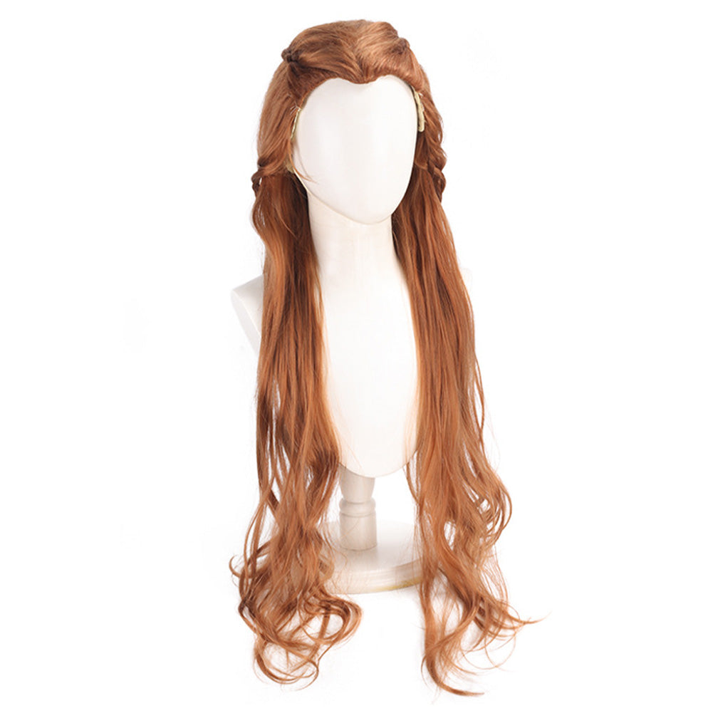 Cosplay Perruque Tauriel Le Hobbit Film Perruque Marron Femme
