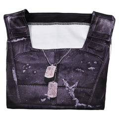 Cyberpunk Edgerunner Cyberpunk 2077 Johnny Silverhand Gilet Cosplay Costume