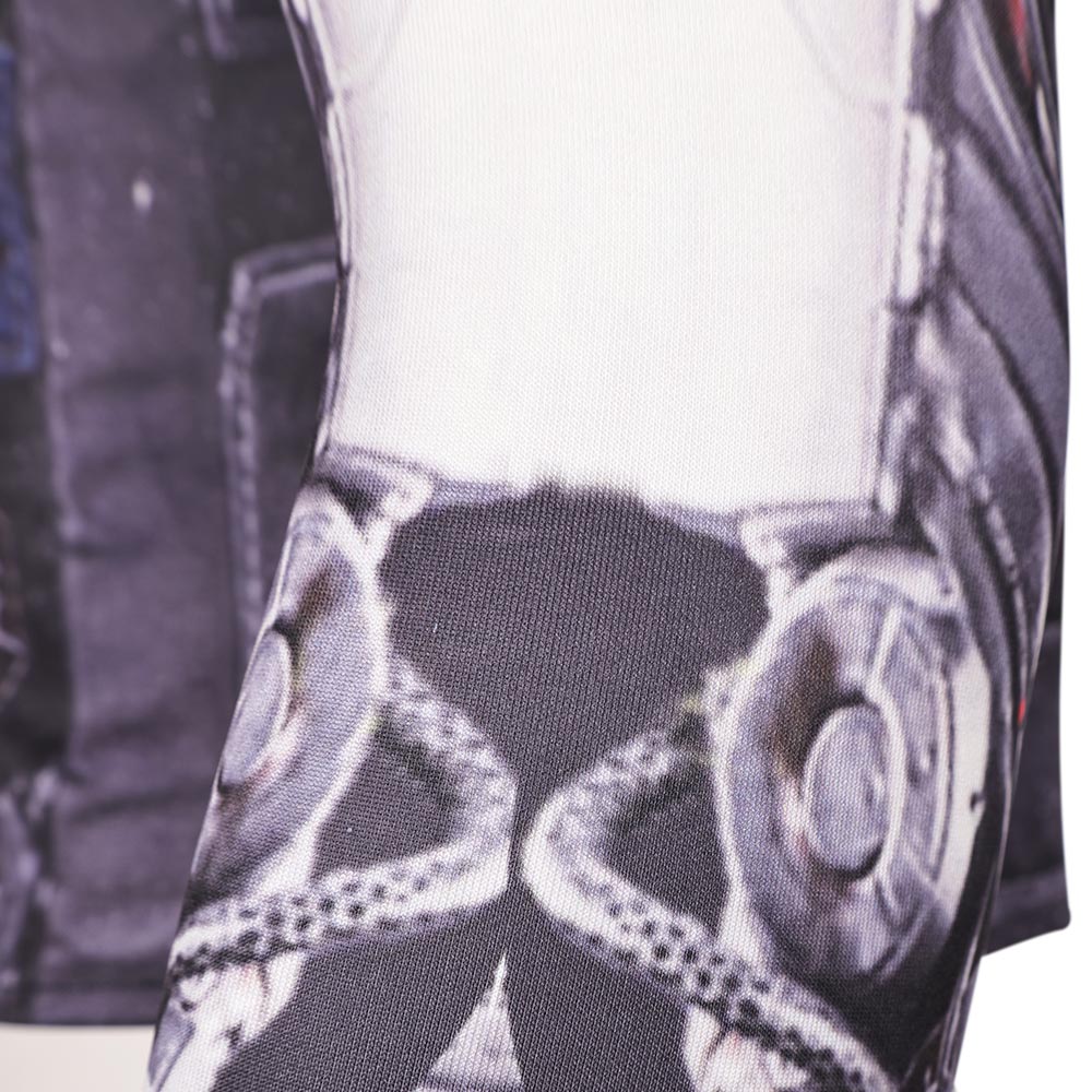 Cyberpunk Edgerunner Cyberpunk 2077 Johnny Silverhand Gilet Cosplay Costume