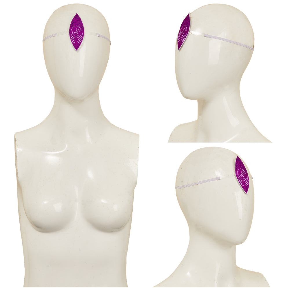 Dandadan 2(2025) Jiji Œil Violet Ornement de Front Cosplay Accessoire