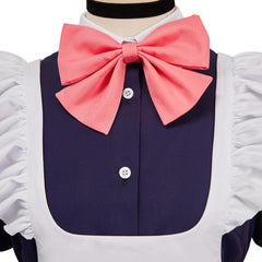 Dandadan Momo Ayase Maid Robe Blanche Cosplay Costume