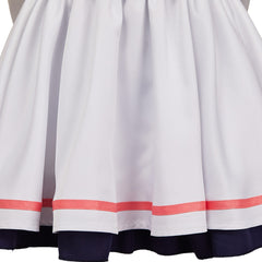 Dandadan Momo Ayase Maid Robe Blanche Cosplay Costume