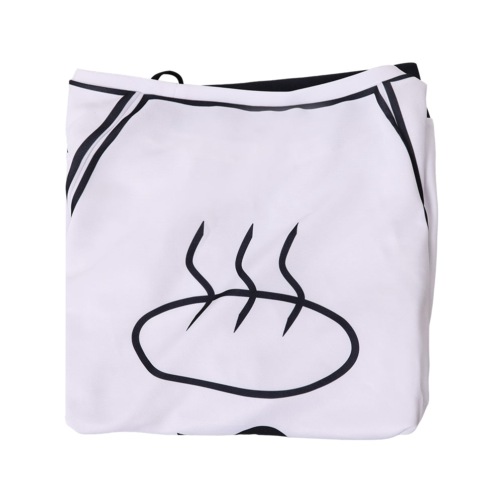 Dandadan Saison 2 (2025) Momo Ayase Haut Blanche et Noire Cosplay Costume