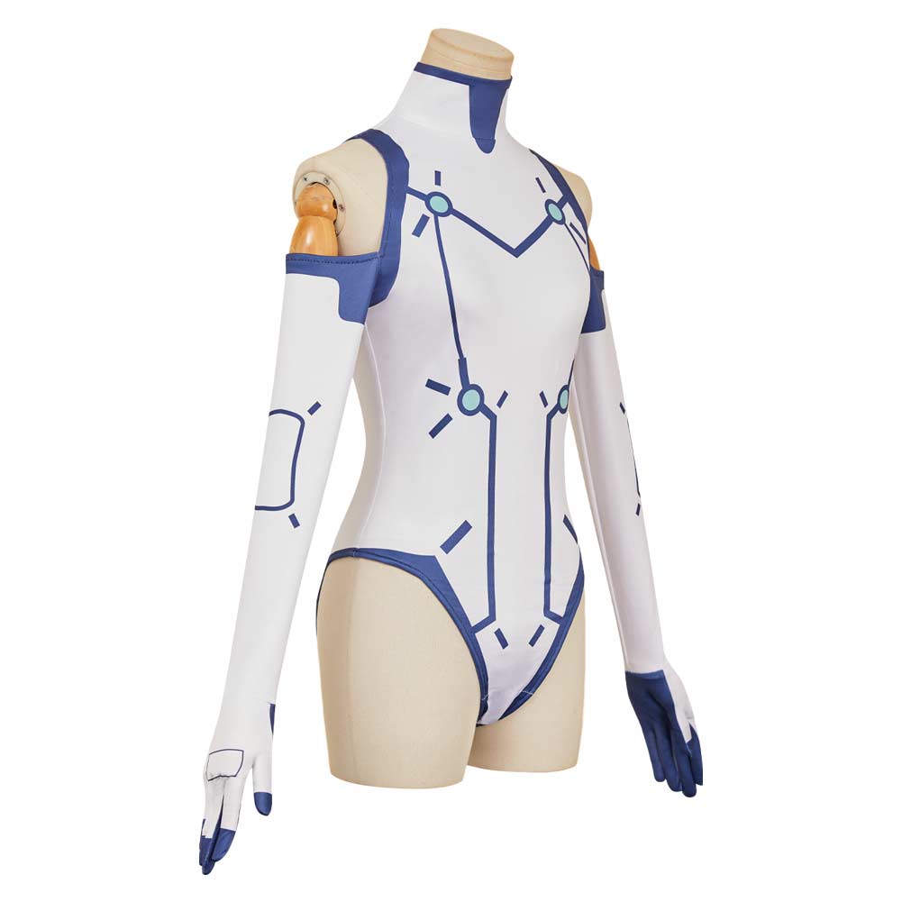 Dandadan Saison 2(2025) Vemola Combinaison Blanche Cosplay Costume