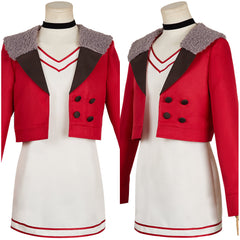 Dandadan(2024) Momo Ayase Tenue Rouge Cosplay Costume