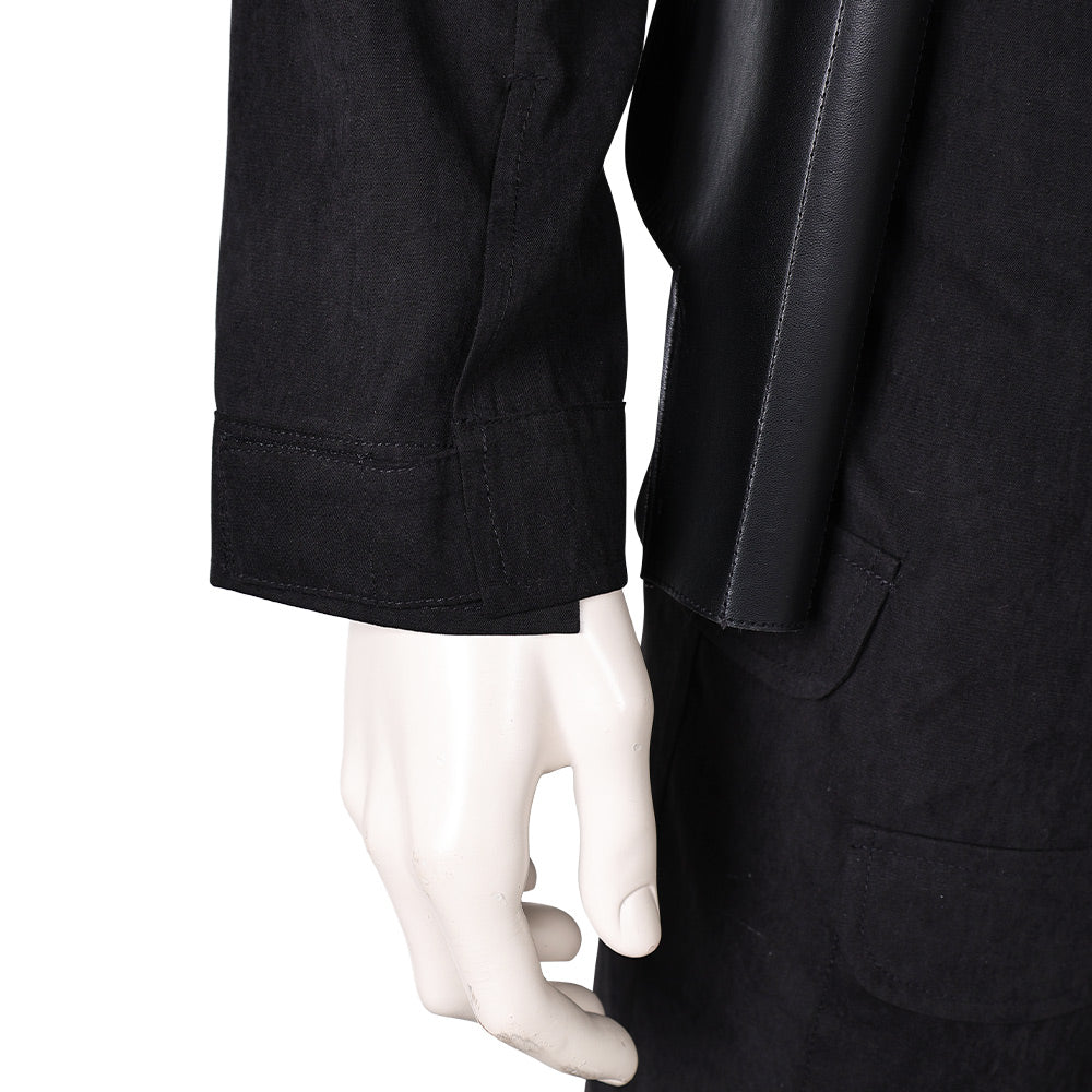 Daredevil: Born Again(2025) Frank Castle Punisher Tenue Noire Cosplay Costume