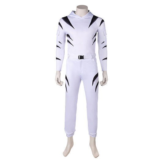 Daredevil: Born Again(2025) White Tiger Tenue Blanche Cosplay Costume