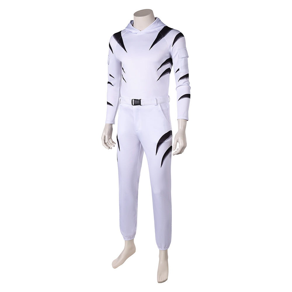 Daredevil: Born Again(2025) White Tiger Tenue Blanche Cosplay Costume