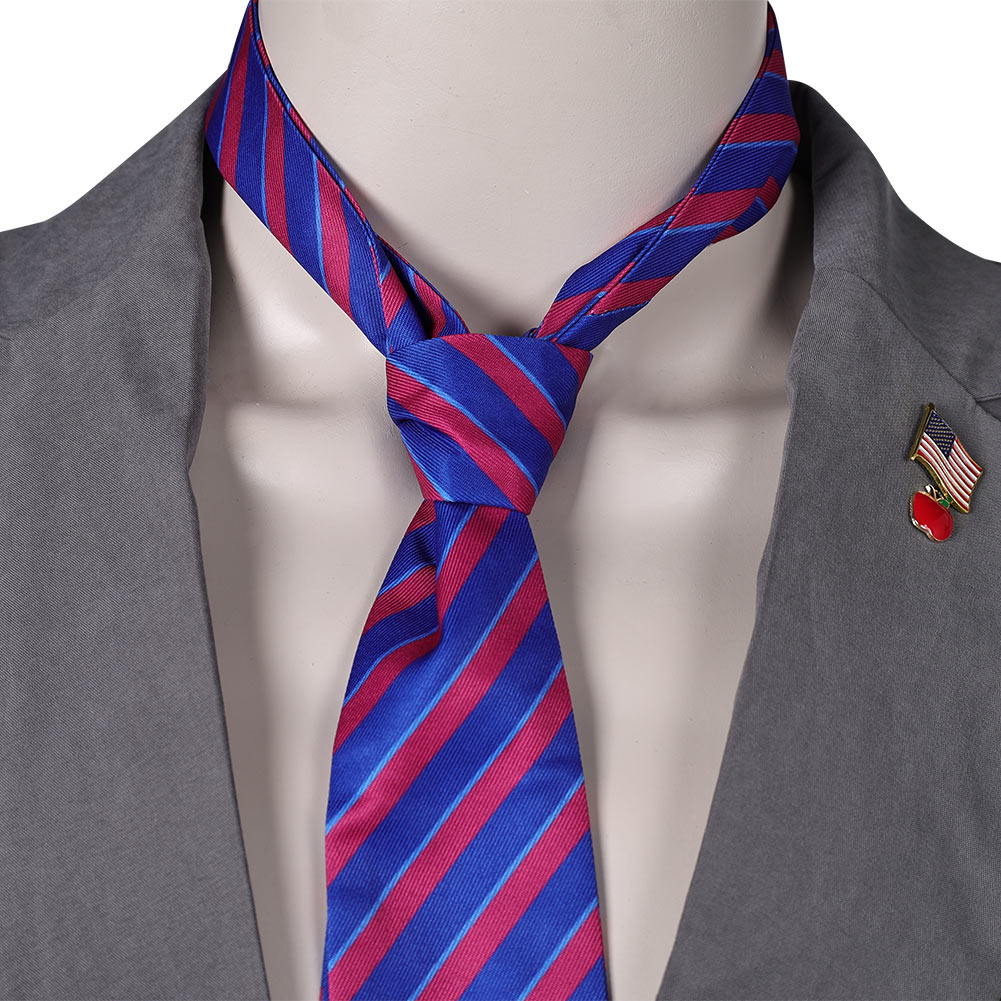 Daredevil: Born Again(2025) Wilson Fisk Tenue Grise Cosplay Costume