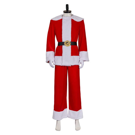 Dear Santa(2024) Satan Tenue Rouge de Noël Cosplay Costume