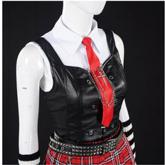 Death Note Misa Amane JK Robe Noire et Rouge Cosplay Costume