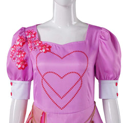 Descendants: L'Ascension de Red(2024) Bridget Robe Rose Cosplay Costume Ver.2