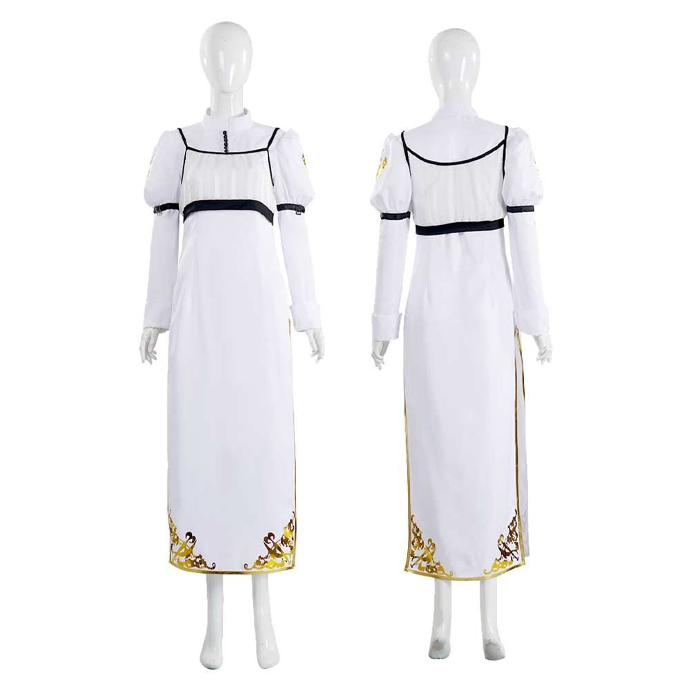 Devil May Cry 4 Kyrie Robe Blanche Cosplay Costume
