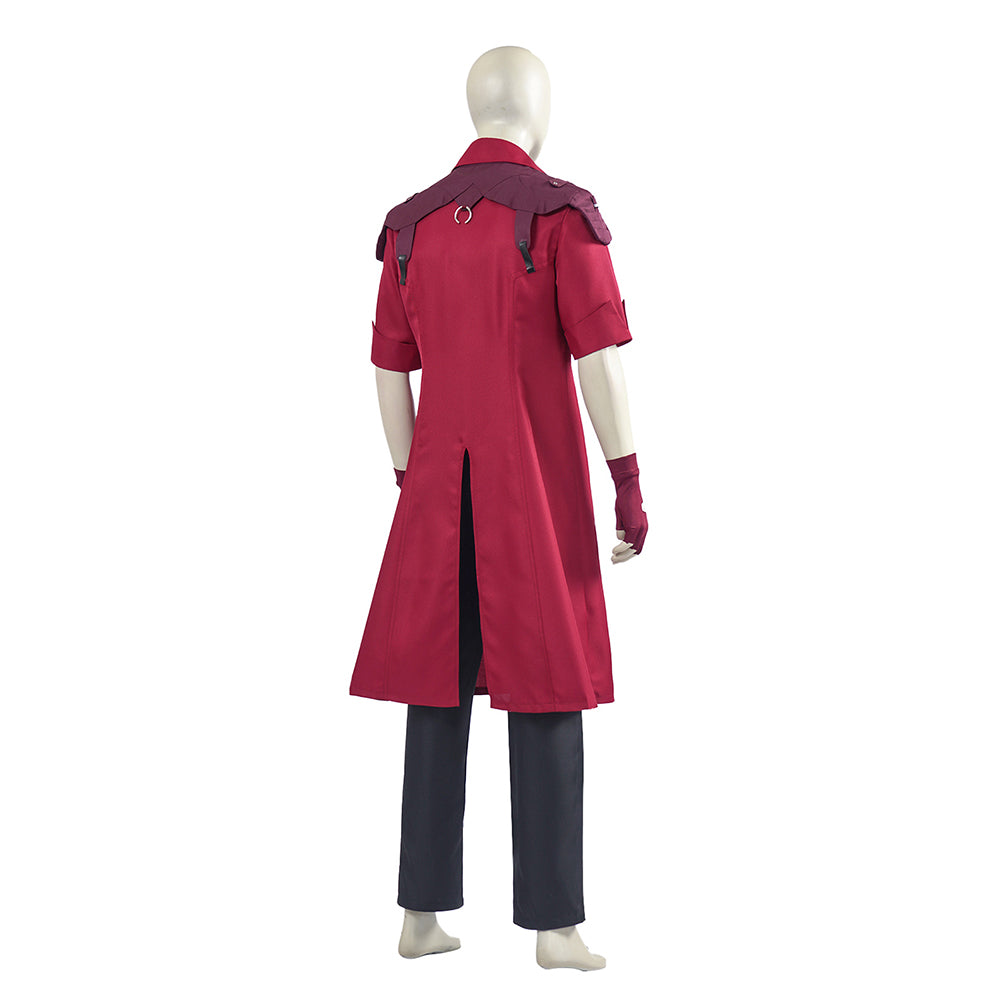 Devil May Cry(2025) Dante Tenue Rouge Cosplay Costume Ver.2