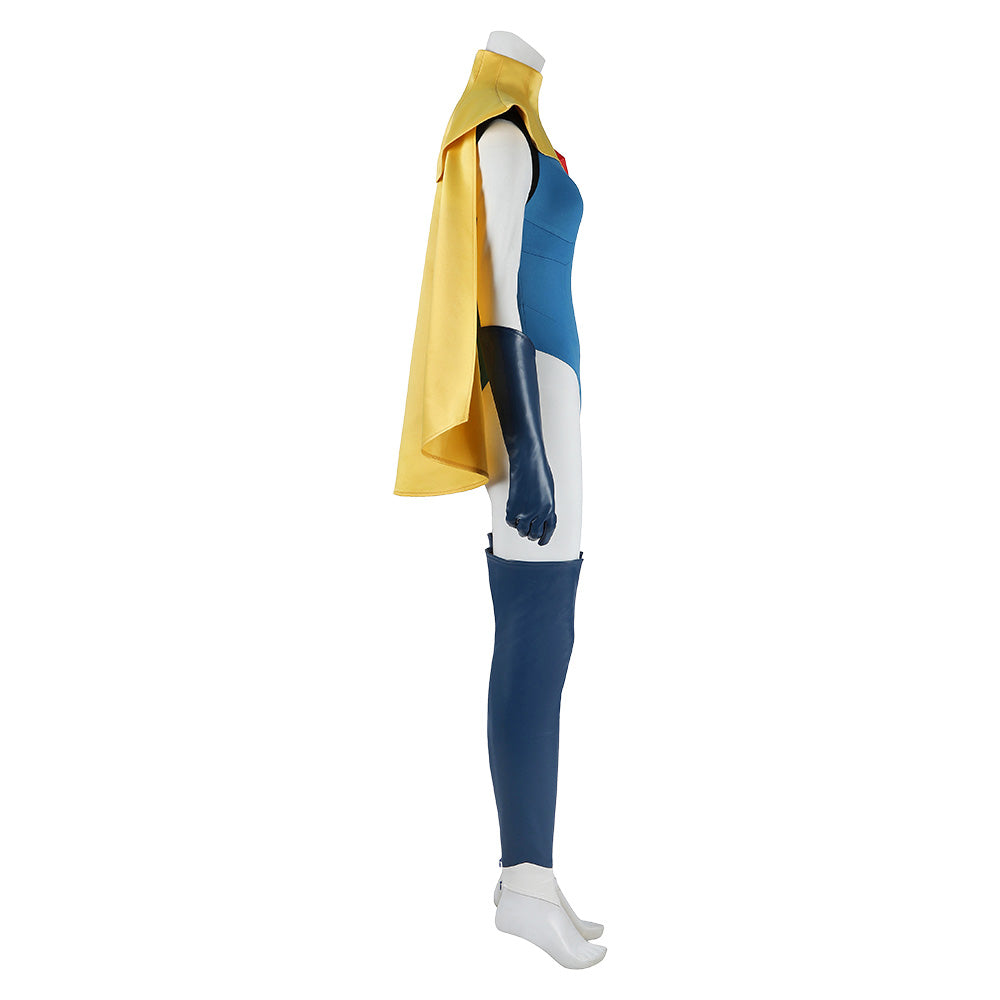 Dispatch Blazer Tenue Bleue et Jaune Cosplay Costume
