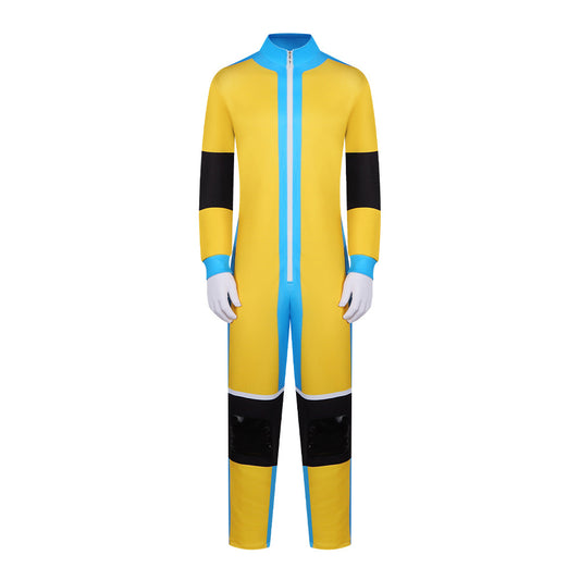 Dispatch Waterboy Combinaison Jaune Cosplay Costume