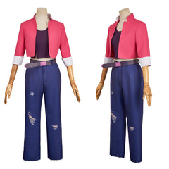 Dispatch(2025) Invisigal Tenue Violette Cosplay Costume