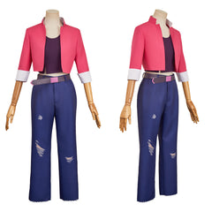 Dispatch(2025) Invisigal Tenue Violette Cosplay Costume