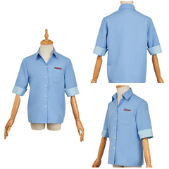 Dispatch(2025) Robert Chemise Bleue Cosplay Costume