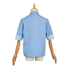 Dispatch(2025) Robert Chemise Bleue Cosplay Costume