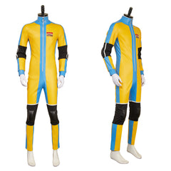Dispatch(2025) Waterboy Tenue Jaune et Bleue Cosplay Costume