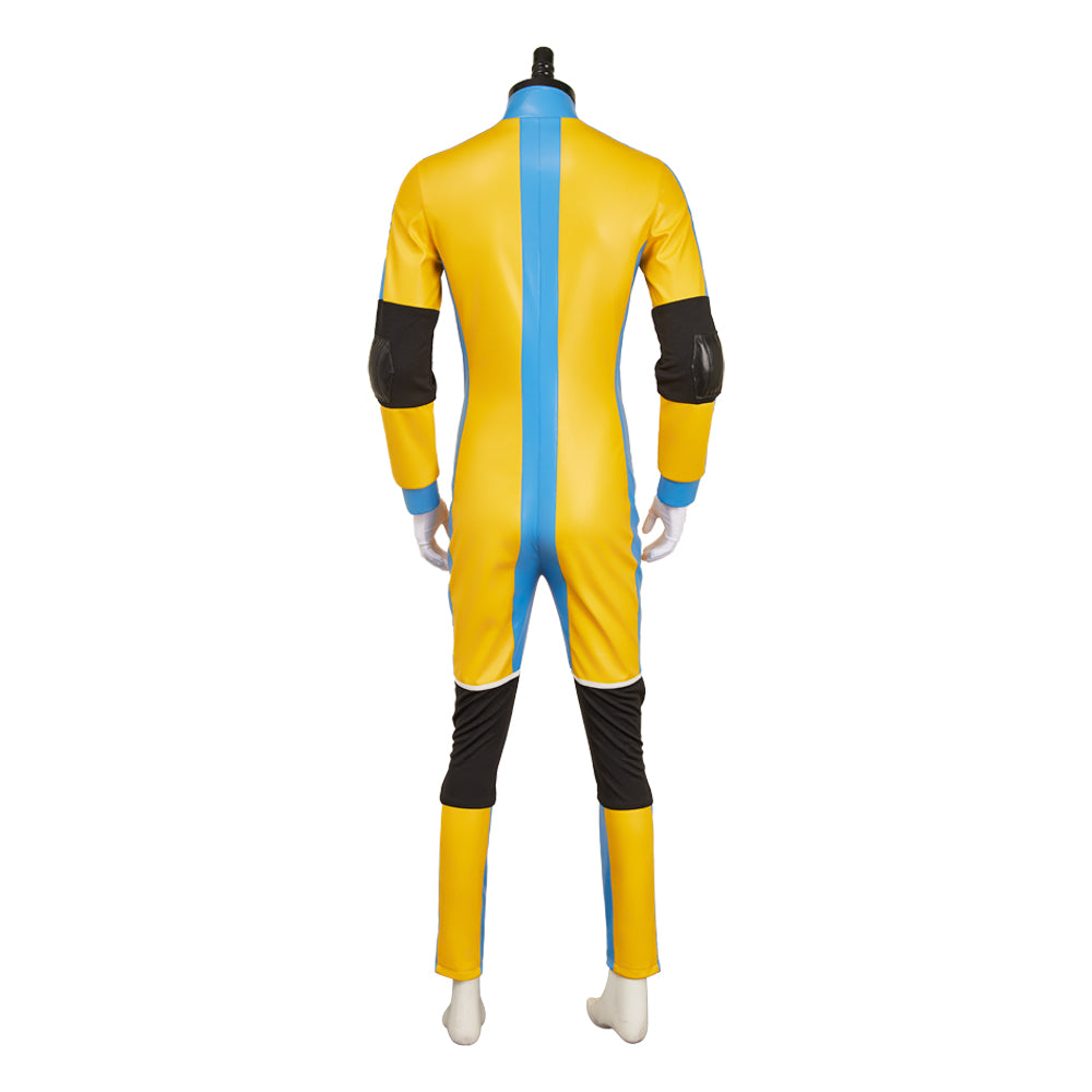 Dispatch(2025) Waterboy Tenue Jaune et Bleue Cosplay Costume
