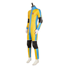 Dispatch(2025) Waterboy Tenue Jaune et Bleue Cosplay Costume