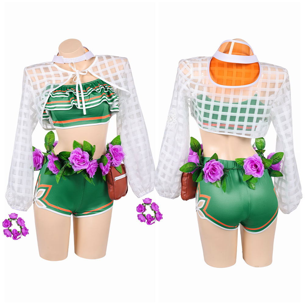 Doreen Green Sunshine Squirrel Maillot de Bain Vert Cosplay Costume
